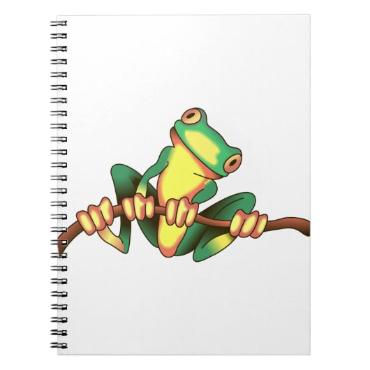 Boomkikker Notitieboek (Voorkant)