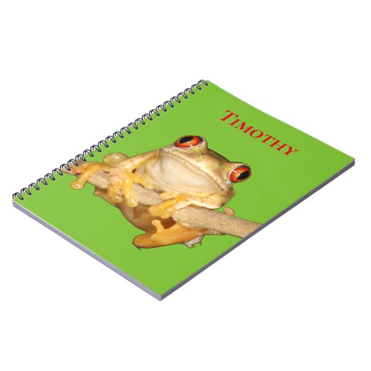 Boomkikker Notitieboek (Linkerzijde)