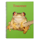 Boomkikker Notitieboek (Voorkant)