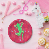 Boomkikker Papieren Bordje (Feest)