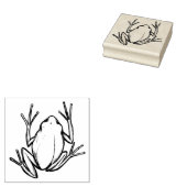 Boomkikker Rubberstempel (Gestempeld)