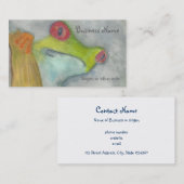 Boomkikker Visitekaartje (Voorkant / Achterkant)