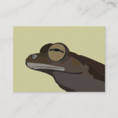 Boomkikker Visitekaartje (Voorkant)