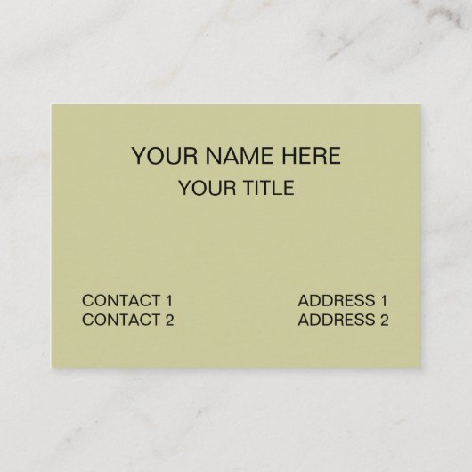 Boomkikker Visitekaartje (Achterkant)