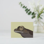 Boomkikker Visitekaartje (Staand voorkant)