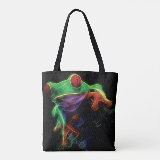 Boomkikkerfractal Tote Bag (Achterkant)