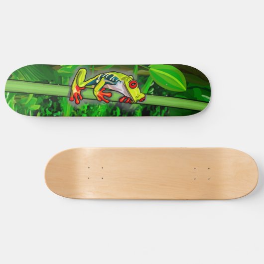 Boomkikkerplaat Persoonlijk Skateboard (Horizontaal)