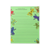 Boomkikkers Kind, persoonlijk Briefpapier Notitieb Notitieblok (Linkerzijde)