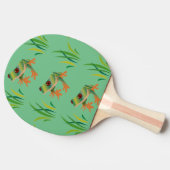 Boomkikkers op pingpongpeddels tafeltennisbatje (Zijkant)