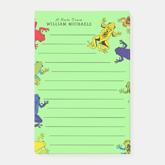 Boomkikkers Schattig Kind Post-it® Notes (Voorkant)