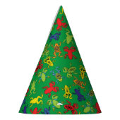 Boomkikkers van de Birthday Cute Feesthoedjes (Links)
