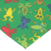 Boomkikkers van de Birthday Cute Tafelkleed (Gekanteld)