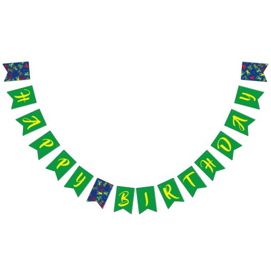 Boomkikkers van de Birthday Cute Vlaggetjes (Alle)
