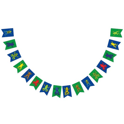 Boomkikkers van de Birthday Cute Vlaggetjes (Alle)