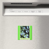 Boomklimmer Silhouette: Arborist Magneet (Insitu (Vaatwasser))