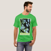 Boomklimmer Silhouette: Arborist T Shirt (Voorkant volledig)