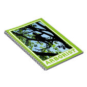 Boomklimmer Silhouette: Arborste Notitieboek (Rechterzijde)