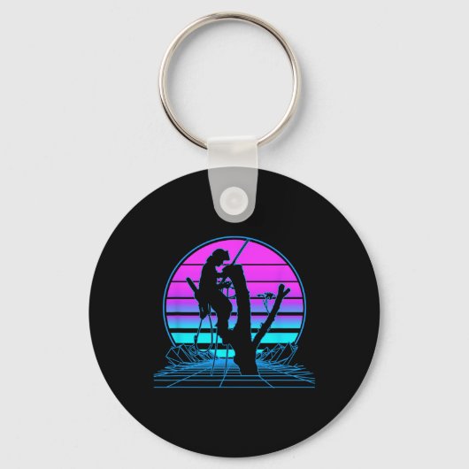 Boomklimming Pastel Goth Vaporwave  Sleutelhanger (Voorkant)