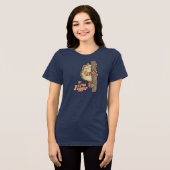 Boomknuffelaar Boomkikker Tri-Blend Shirt (Voorkant volledig)