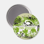 Boomknuffelaar Magneet (Voorkant / Achterkant)