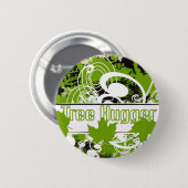 Boomknuffelaar Ronde Button 5,7 Cm (Voorkant /achterkant)