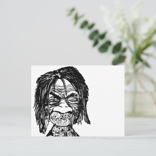 Boomkop Briefkaart (Staand voorkant)