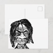 Boomkop Briefkaart (Voorkant / Achterkant)