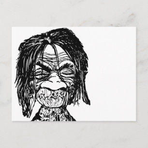 Boomkop Briefkaart