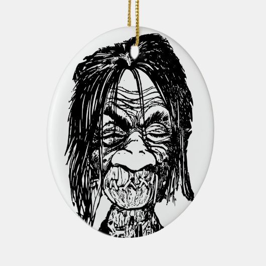 Boomkop Keramisch Ornament (Rechts)