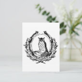  boomkor en boekkookplaat briefkaart (Staand voorkant)