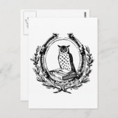  boomkor en boekkookplaat briefkaart (Voorkant / Achterkant)