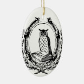  boomkor en boekkookplaat keramisch ornament (Rechts)