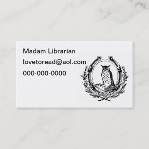  boomkor en boekkookplaat visitekaartje