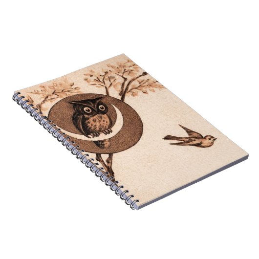  boomkor in Moon Notitieboek (Rechterzijde)