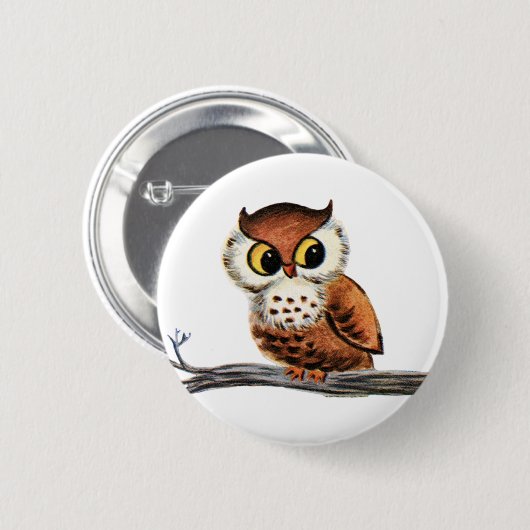 boomkor ronde button 5,7 cm (Voorkant /achterkant)