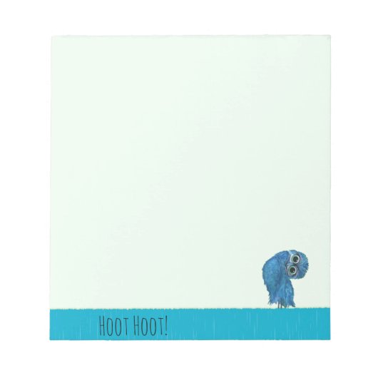 Boomkoraal FL voor het schilderen van kippen Notitieblok (Voorkant)