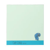 Boomkoraal FL voor het schilderen van kippen Notitieblok (Voorkant)