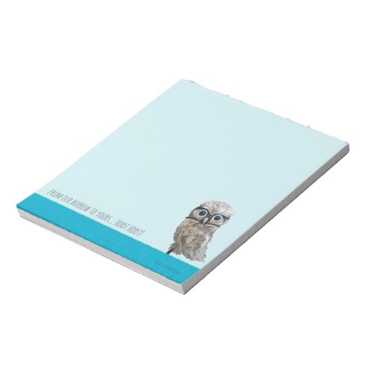 Boomkoraal FL voor het schilderen van kippen Notitieblok (Linkerzijde)