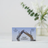 boomkraan visitekaartje (Staand voorkant)