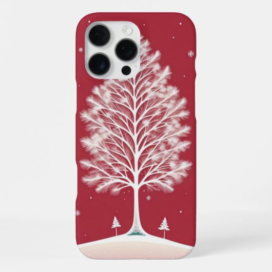 boomkristal iPhone hoesje (Achterkant)
