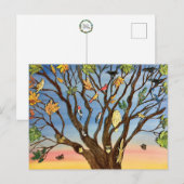 Boomkroon Ansichtkaart Briefkaart (Voorkant / Achterkant)