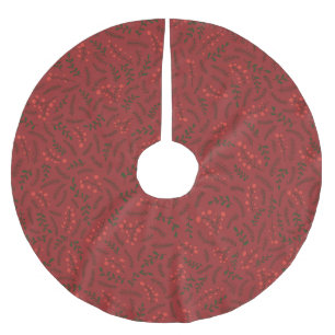 Boomkweekgranaat rood groen snijblad kerstboom rok