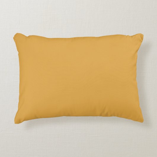 Boomkwekerij Solid Gold Kleur Accent Kussen (Voorkant)