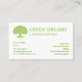 Boomkwekerij Visitekaartje (Voorkant)