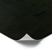Boomlandschap bij meer poster (Hoek)