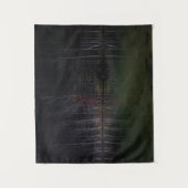 Boomlandschap in het meer wandkleed (Voorkant)