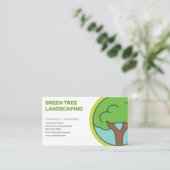 Boomlandschap Visitekaartje (Staand voorkant)