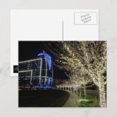 Boomlichten bij Klyde Warren Park Briefkaart (Voorkant / Achterkant)