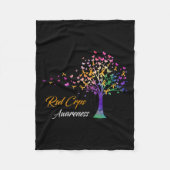 Boomlint RSD CRPS Awareness Fleece Deken (Voorkant)