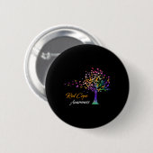 Boomlint RSD CRPS Awareness Ronde Button 5,7 Cm (Voorkant /achterkant)